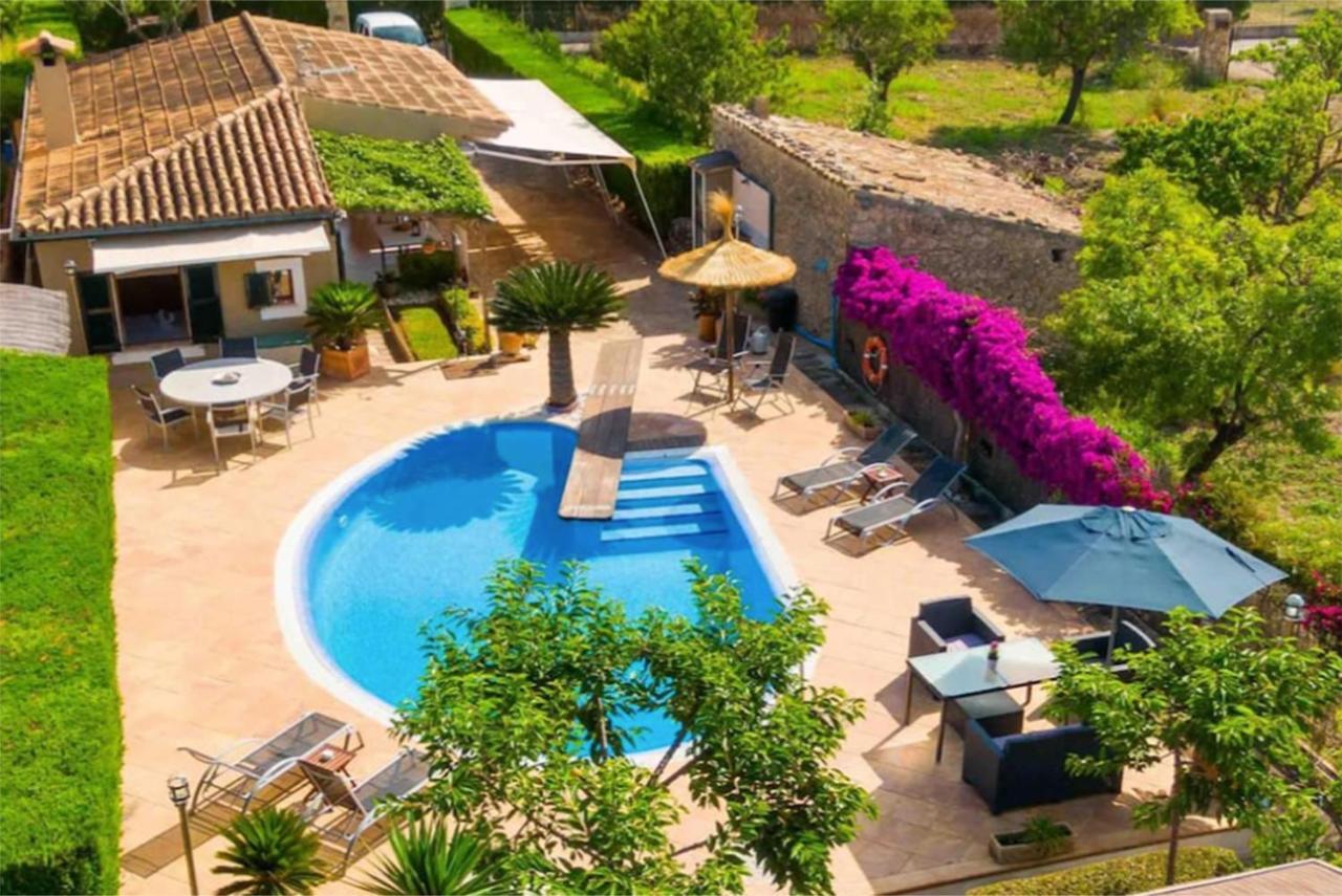 Villa Son Macia, Amplia Piscina, Jardines En Selva, Cerca De Playas